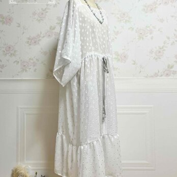 フリーサイズワンピース【ホワイト】