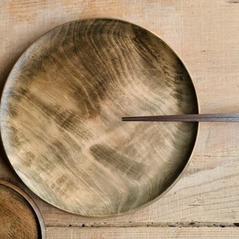 wood plate -usurai- 　240（arnd） 木の皿