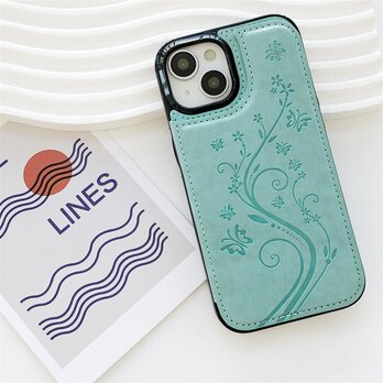 iPhone17Pro-Galaxy S25 カード収納可能 スタンド機能 iPhoneケース スマホケース