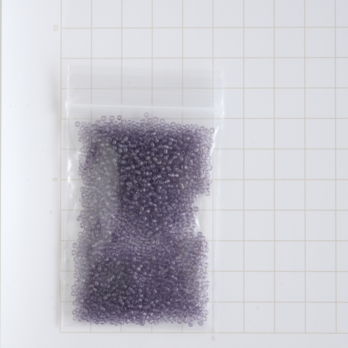 (9g) フランス製 ヴィンテージ シードビーズ 13/0 トランスパラントバイオレット