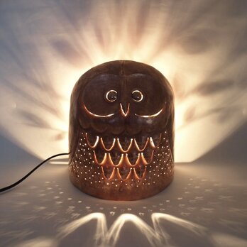 ふくろうランプ