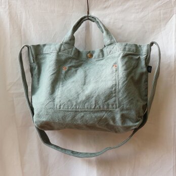 横型ト－トバッグ【2025秋冬限定カラー・銀鼠】(VC-9)