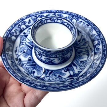 【rolstrand】Oiva Toikka デザイン Cobolti エッグカップ・ロールストランド オイバトイッカ