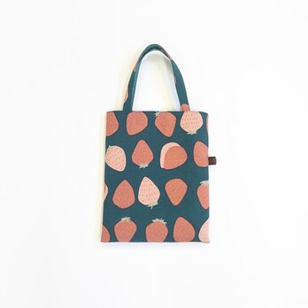 小さな手提げ　⑤　20×25cm　コットンリネンキャンバス