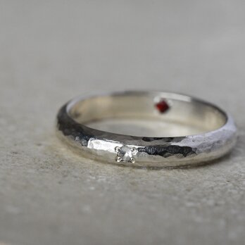 銀物語と光たち〜ブルームーンストーン・ガーネット〜