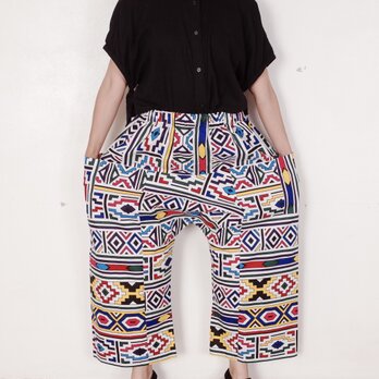 しゃちょー アフリカンバティック 8mars zakuchiku パンツ しゃちょー アフリカンバティック 8mars zakuchiku パンツ