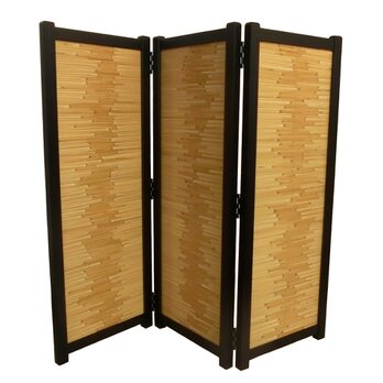 天然よし パーテーション わけあり 間仕切り コンパクト衝立 ブラックフレーム