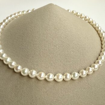 あこや真珠 ネックレス 45