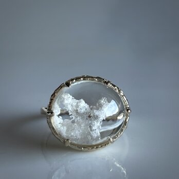 ガーデンクォーツ シルバーリング Garden Quartz ガーデンクォーツ リング 11号 指輪・リング