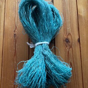 藍の生葉染め糸 きびそ（生皮苧）純国産　（群馬県産）A級ランク1000デニール　