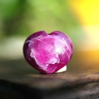 ローズルビー★ハート型★ルビー s1504
