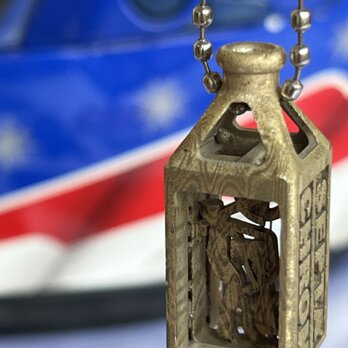 「バイクガレージ　西風の記憶」オーダーメイドボトル型ネックレス