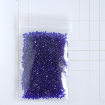 (14g)  ヴィンテージベネチアンシードビーズ　インディゴ