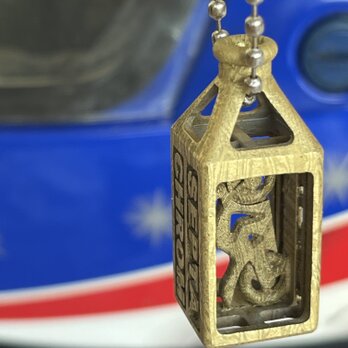 「バイクガレージ　スピードの記憶」オーダーメイドボトル型ネックレス