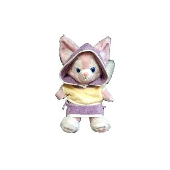 リーナベル コスチューム Ｓサイズ耳開きノースリーブパーカー＆ スカートセット (パープル＆イエロー) (FELICE-L14)