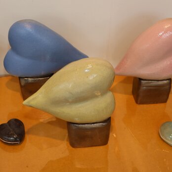 ハートのまくら（ピンク）