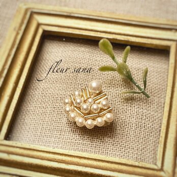 aurora knot  オーロラノットのブローチ〈gold〉