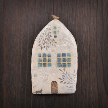 小鳥とおうち 壁掛け no.37 sugar coated