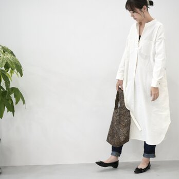 人気作家様　ワンピース セール】 【洗える】フロントボタンギャザー ワンピース