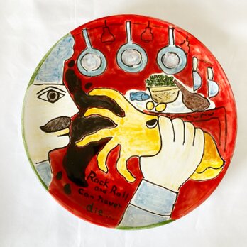 壁掛け　絵画　陶器 加藤工芸 陶器絵 陶板 壁掛け - メルカリ