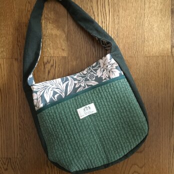 ヌビキルトを使って・・ワンハンドルバッグ