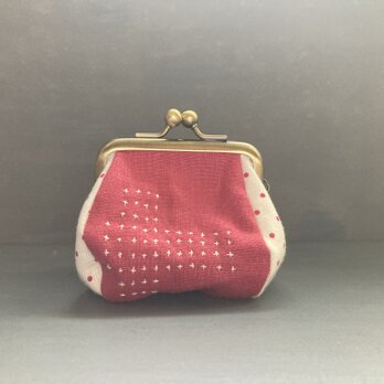 がまぐち　pink dot