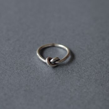 Karen silver ring / ノット