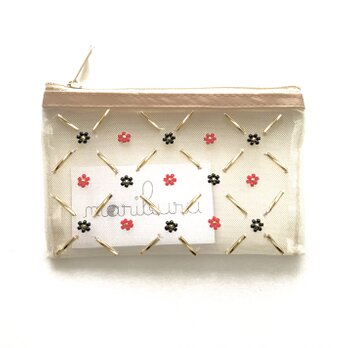 フラワービーズケース