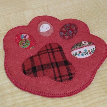 コースター・肉球