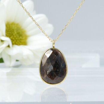 K18 ブラックサファイア ペンダント CK068CIBSN