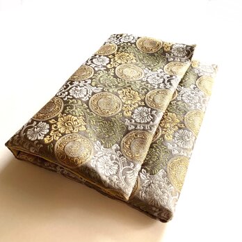 『鳳凰紋』 金襴織物御朱印帳袋　B6サイズ　御朱印帳ケース　鳳凰　クラッチ　書類ケース　御朱印帳入れ　御朱印帳ポーチ