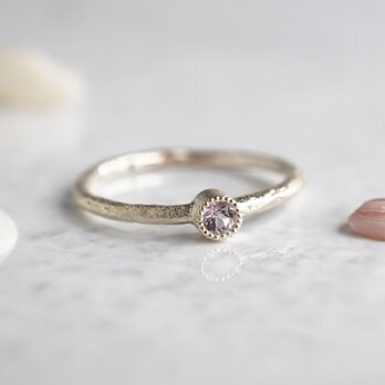 Morganite birthstone ring [R050K10MN]