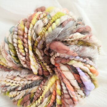 121g/46m｜手紡ぎ糸｜アートヤーン