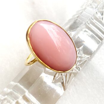 SVR-018 【CERCA50%OFF】ピンクオパールリング 10号 SV925