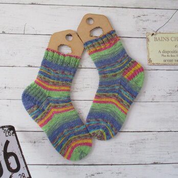 　冷え取りソックス ショートタイプ　Opal KFS 232 へび