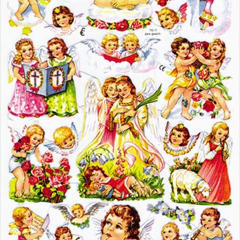 ドイツ製クロモス 花畑の天使  ラメなし　DA-CHR019（Made in Germany)