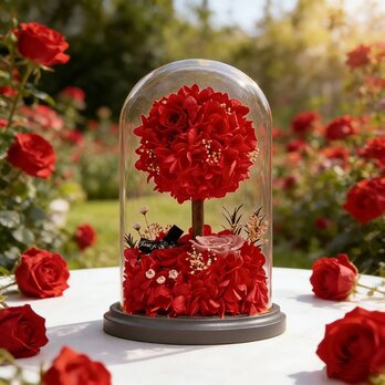 誕生日/新築祝い/インテリア 花飾り・玄関飾り バラ 薔薇 ローズ、花の木、アレンジメント、プリザーブドフラワー、ドライフラワー