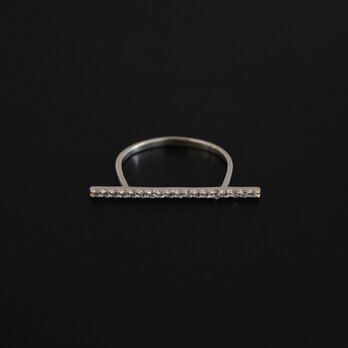 バーライン キュービックジルコニアリングシルバー925（スターリングシルバー）svr09