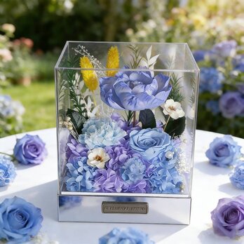 記念日 誕生日 結婚祝い・サロンの花飾り・玄関飾り バラ 薔薇 ローズ、アレンジメント、プリザーブドフラワー、ドライフラワー