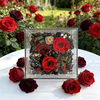 開店 開業 昇進祝い・サロンの花飾り・玄関飾り バラ 薔薇 ローズ、打ち明ける、ブーケ、プリザーブドフラワー、ドライフラワー