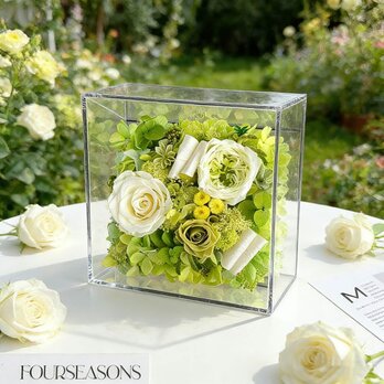 開店 開業 昇進祝い・サロンの花飾り・玄関飾り バラ 薔薇 ローズ、打ち明ける、ブーケ、プリザーブドフラワー、ドライフラワー