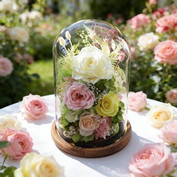 特別な日の記念日/誕生日/結婚祝い バラ 薔薇 ローズ、熱意、サロン 花飾り、ブーケ、プリザーブドフラワー、ドライフラワー