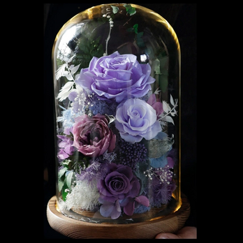 プリザーブドフラワー アレンジメント 熱意 ドライフラワー 薔薇 ローズ 花 開店祝い 開業祝い 記念日 誕生日