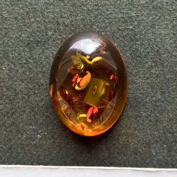 バルティックアンバー[234] 20x15mm 7Cts　 ルース／天然石／カボション