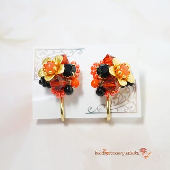 宵の花灯イヤリング