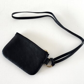 ストラップ付きファスナーポーチ ( アマンダオイル )