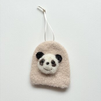 パンダちゃんキーケース　 ベージュ