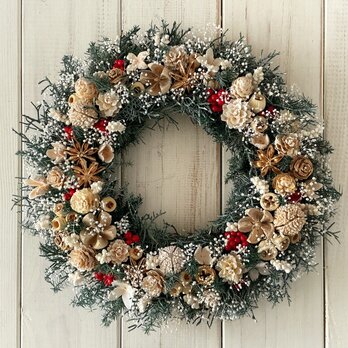クリスマスリースI(25cm)