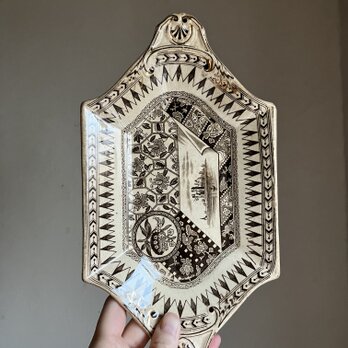 陶芸作品 #ハンドメイド　一点もののお皿 AKO STUDIO Ripple - Plate お皿 陶芸 陶器 ハンドメイド 一点物