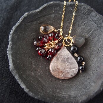 【K14gf】Charm Set・Necklace／チャームセット（Sapphire）ネックレス用